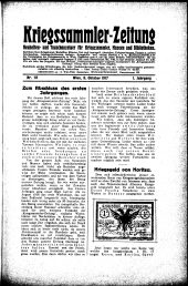 Kriegssammler-Zeitung