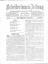 Arbeiterinnen Zeitung