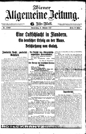 Wiener Allgemeine Zeitung