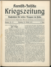 Karnisch-Julische Kriegszeitung