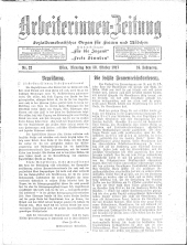 Arbeiterinnen Zeitung