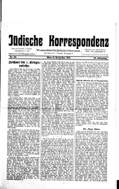 Jüdische Korrespondenz