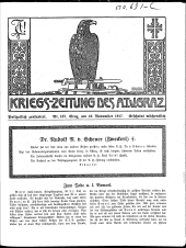 Kriegszeitung des A.T.V. Graz