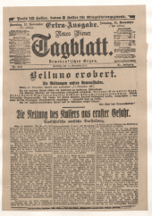 Extraausgaben des 1. Weltkrieges