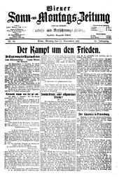 Wiener Sonn- und Montags-Zeitung