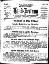 Österreichische Land-Zeitung