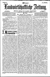 Wiener Landwirtschaftliche Zeitung