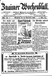 Znaimer Wochenblatt