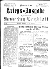 Czernowitzer Allgemeine Zeitung