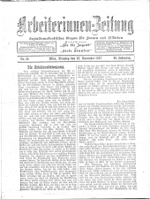 Arbeiterinnen Zeitung