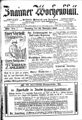 Znaimer Wochenblatt