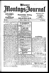 Wiener Montags-Journal