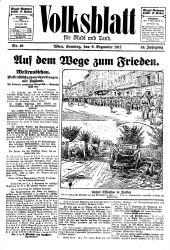 Volksblatt für Stadt und Land