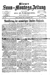 Wiener Sonn- und Montags-Zeitung