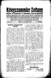 Kriegssammler-Zeitung