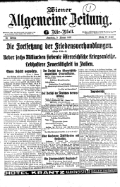 Wiener Allgemeine Zeitung