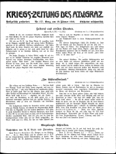 Kriegszeitung des A.T.V. Graz