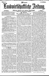 Wiener Landwirtschaftliche Zeitung