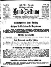 Österreichische Land-Zeitung