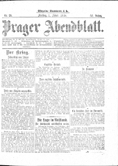 Prager Abendblatt