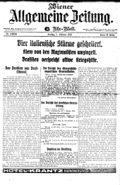 Wiener Allgemeine Zeitung