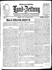 Österreichische Land-Zeitung