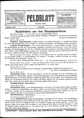 Feldblatt