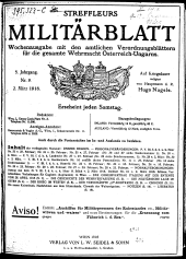 Streffleur's Militärblatt