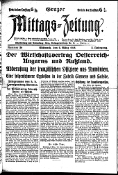 Grazer Mittags-Zeitung