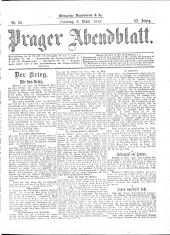 Prager Abendblatt