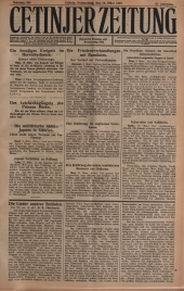 Cetinjer Zeitung