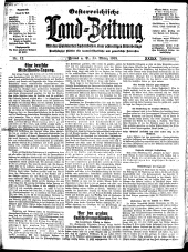 Österreichische Land-Zeitung