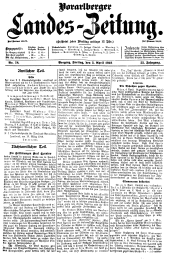 Vorarlberger Landes-Zeitung