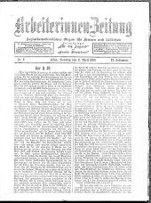 Arbeiterinnen Zeitung