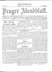 Prager Abendblatt