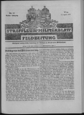 Streffleur's Militärblatt