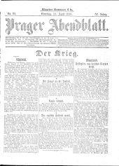 Prager Abendblatt