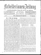 Arbeiterinnen Zeitung