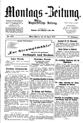 Montags Zeitung