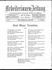Arbeiterinnen Zeitung