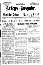 Czernowitzer Allgemeine Zeitung