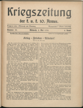 Karnisch-Julische Kriegszeitung