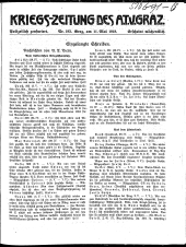 Kriegszeitung des A.T.V. Graz