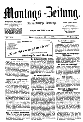 Montags Zeitung