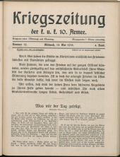 Karnisch-Julische Kriegszeitung