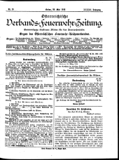 Österreichische Verbands-Feuerwehr-Zeitung