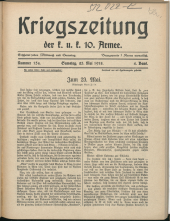 Karnisch-Julische Kriegszeitung