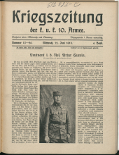 Karnisch-Julische Kriegszeitung