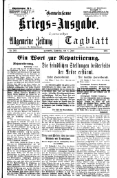 Czernowitzer Allgemeine Zeitung