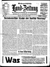 Österreichische Land-Zeitung